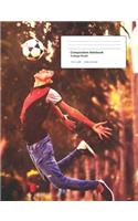 Composition Notebook: Soccer Journal for Boys