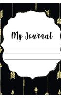 My Journal: Daily Goal Planner - Journal - Notebook - Organise Your Life - Plan That Project - Achieve That Target - Stunning Glossy, Arrows Designer Cover