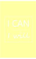I Can I Will