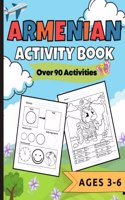 Armenian Activity Book Over 90 Activities