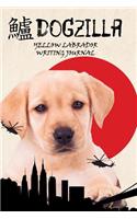 Dogzilla Yellow Labrador Writing Journal