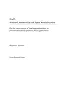 On the Convergence of Local Approximations to Pseudodifferential Operators with Applications