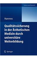 Qualitätssicherung in Der Ästhetischen Medizin Durch Universitäre Weiterbildung