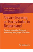 Service Learning an Hochschulen in Deutschland