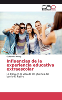 Influencias de la experiencia educativa extraescolar