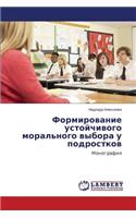 Formirovanie Ustoychivogo Moral'nogo Vybora U Podrostkov