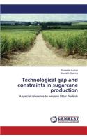 Technological gap and constraints in sugarcane production