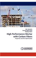 High Performance Mortar with Carbon Fibers