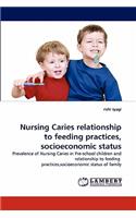 Nursing Caries relationship to feeding practices, socioeconomic status