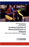 Purchase Intention of Motorcycle/Scooter in Malaysia