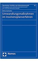 Umwandlungsmassnahmen Im Insolvenzplanverfahren