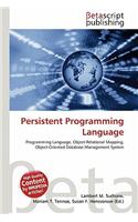 Persistent Programming Language: (English)
