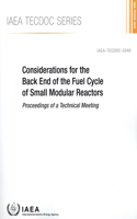 Considerations for the Back End of the Fuel Cycle of Small Modular Reactors