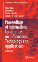 Proceedings of International Conference on Information Technology and Applications