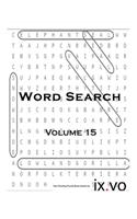 Word Search Volume 15: (15 Word Search)