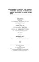 Enterprise-wide strategies for managing information resources and technology