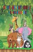 My Best Alphabet Animals Coloring Book: My alphabet toddler coloring book, my first toddler coloring book, alphabet drawing a-z for kids