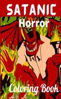 Satanic Horror Coloring Book