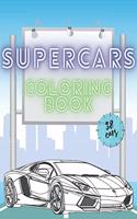 Supercars Coloring Book