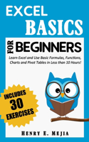 Excel Basics for Beginners: Learn Excel and Use Basic Formulas, Functions, Charts and Pivot Tables in Less Than 10 Hours!(Excel for Beginners)