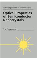 Optical Properties of Semiconductor Nanocrystals