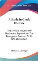 Study In Greek Rhetoric