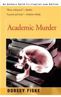 Academic Murder