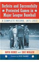 Forfeits and Successfully Protested Games in Major League Baseball