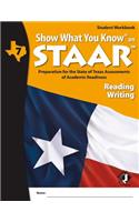 Swyk on Staar Reading/Writing Gr 7, Student Workbook: Preparation for the State of Texas Assessments of Academic Readiness