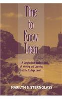 Time To Know Them: A Longitudinal Study of Writing and Learning at the College Level(English)