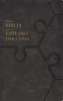 Nbla, Nueva Biblia Para El Estudio Inductivo, Interior a DOS Colores, Leathersoft, Gris, Comfort Print