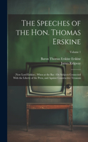 Speeches of the Hon. Thomas Erskine