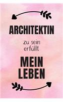 Architektin: DIN A5 - 120 Punkteraster Seiten - Kalender - Notizbuch - Notizblock - Block - Terminkalender - Abschied - Geburtstag - Ruhestand - Abschiedsgeschen