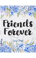 Friends Forever Large Print