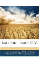 Bulletin, Issues 27-33