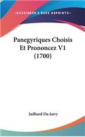 Panegyriques Choisis Et Prononcez V1 (1700)