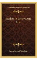 Studies in Letters and Life