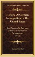 History Of German Immigration In The United States