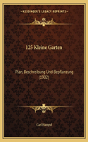 125 Kleine Garten