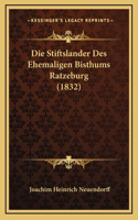 Die Stiftslander Des Ehemaligen Bisthums Ratzeburg (1832)