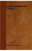 Annals of Winchester College