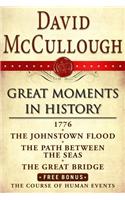 David McCullough Great Moments in History E-Book Box Set
