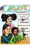 Agape Coloring Activity Book Of Prayers Puzzle Games