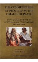 The Commentaries of Proclus on the Timaeus of Plato