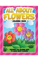 All About Flowers Coloring Book