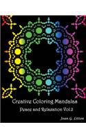 Creative coloring mandalas Peace and Relaxation Vol.2