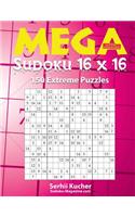 Mega Sudoku 16 X 16 - 150 Extreme Puzzles
