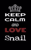 Keep Calm And Love Snail