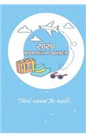 2020 Monthly Planner: Two Year - Monthly Calendar Planner 6 x 9'' - 24 Months For Academic Agenda Schedule Organizer
