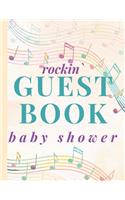 Baby Shower Guest Book Rockin`!